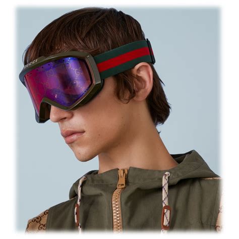 maschera sci gucci tarocche|Gucci Eyewear Maschera Da Sci Guccissima .